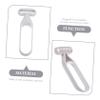 NIYANGLE Painless Armpit Hair Trimmer for Women Portable Manual Body Hair Razor Safe Material Exfoliating Shave Tool for Smooth Skin Anytime for Travel and Everyday Use view 3