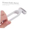 NIYANGLE Painless Armpit Hair Trimmer for Women Portable Manual Body Hair Razor Safe Material Exfoliating Shave Tool for Smooth Skin Anytime for Travel and Everyday Use view 4
