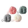Healeved 4Pcs Soft Pumpkin Bath Balls Gentle Mesh Shower Flowers for Exfoliating Comfortable Experience for Family Friends Premium Pe Material view 1
