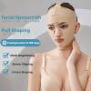 Bderkz After Liposuction Surgery Full Face Lift Strap Neck Chin Compression Wrap Bandage Post Surgical Facelift Slimmer Jowl Tightening Belt(Medium) view 2
