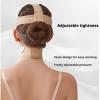 Bderkz After Liposuction Surgery Full Face Lift Strap Neck Chin Compression Wrap Bandage Post Surgical Facelift Slimmer Jowl Tightening Belt(Medium) view 4
