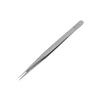 2 Pack Precision Stainless Steel Tweezers Set - Curved & Straight Tips for Electronics Repair, Craft, Jewelry Making (ST11) view 1
