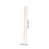 DEARMAMY 100Pcs Wooden Sticks for Hair Removal Smooth Applicators for Chin Waxing Safe Convenient Use for Eyebrow Body Hair Durable Material view 2