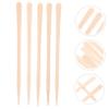 DEARMAMY 100Pcs Wooden Sticks for Hair Removal Smooth Applicators for Chin Waxing Safe Convenient Use for Eyebrow Body Hair Durable Material view 3