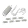 DECOMELODY 8Pcs Foot File Replacement Heads Durable Roller Refills for Electric Foot Care Tools Efficient Dead Skin Remover Easy to Install Pedicure Accessories for Smooth Feet view 1