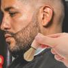 Beaupretty Men Beard Shaving Brush Portable Neck Duster Brush for Easy Cleanup Salons Soft Bristles for Comfortable Grooming Essential Hair Brush for Men view 3