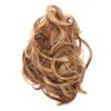 VICASKY Curly Wavy Messy Bun Hair Piece for Women Elastic Drawstring Updo Hair Extension Adds Volume Fullness for Prom Wedding Daily Use Soft Comfortable Synthetic Hair Bun view 1
