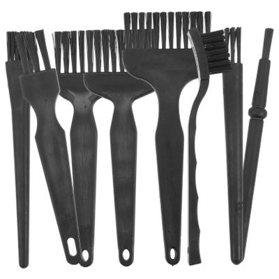 DEARMAMY 8Pcs Shaver Cleaning Brush for Electric Razors Durable Material Easy to Carry for Daily Use and Travel Versatile for Shaver Keyboard and More