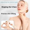 Bderkz After Liposuction Surgery Chin Compression Garment Post Surgical Neck Cover Strap Bandage for Face Straps Jowl Tightening(Medium) view 2