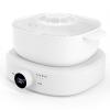 Digital Hair Removal Wax Warmer, Adjustable Temperature Waxing Machine for Women Hair Removal, Face, Bikini, Legs and Body, with Silicone Wax Pot Liner (White) view 1