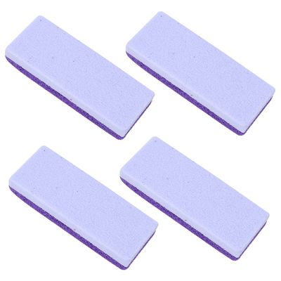 CTIRCHIU 4Pcs Foot Pumice Stone Professional Remover for Pedicure Comfortable Grip Scrubber Tool for Feet Care and Relaxation Foot Scrub Block