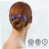 BATHVEVE 6Pcs Flower Donut Bun Maker for DIY Hair Styling Accessories Lightweight and Easy to Use Hair Curler for Floral Hairstyles and Bun Hair view 4