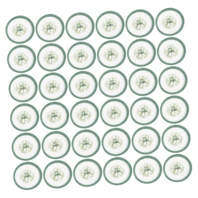 CTIRCHIU 100Pcs Disposable Cucumber Eye Masks Breathable Non Woven Eye Pads for Moisturizing and Rejuvenating Household Eye Treatment for Dark Circles and Puffiness