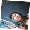 CTIRCHIU 100Pcs Disposable Cucumber Eye Masks Breathable Non Woven Eye Pads for Moisturizing and Rejuvenating Household Eye Treatment for Dark Circles and Puffiness view 3
