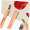 BESTYASH Portable Adjustable Lip Brush Makeup Tool Warm Orange Lipstick Applicator for Travel and Daily Use Compact Design Cap view 4