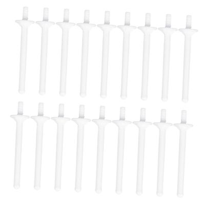 LIFKOME 60Pcs Disposable Wax Sticks for Nasal Hair Removal Plastic Applicators for Safe and Painless Nostril Cleaning Smooth Surface Family Pack