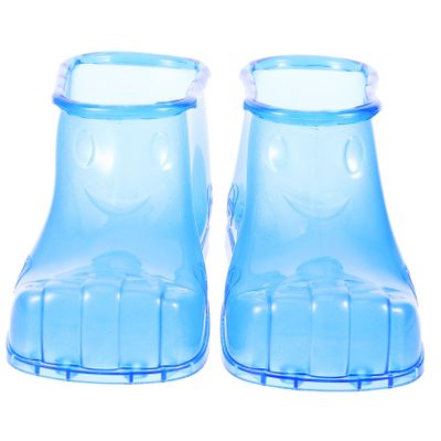 DECOMELODY 1Pair Portable Foot Bath Shoes for Soaking and Massaging Feet Durable Leakproof Design for Home Use and Foot Care for Relaxation and Great for Family