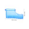 DECOMELODY 1Pair Portable Foot Bath Shoes for Soaking and Massaging Feet Durable Leakproof Design for Home Use and Foot Care for Relaxation and Great for Family view 2