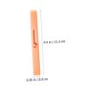 SHERCHPRY 1Pc Retractable Lip Brush Portable Makeup Tool for Lipstick Application Warm Orange for Cosmetic Bags Chic Design for Makeup Lovers view 2