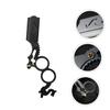 DEARMAMY 1Pc Manual Beard Razor with Double Finger Ring Professional Shaving Tool for Home Salon Use Comfortable Grip Non Slip Design for Men view 3