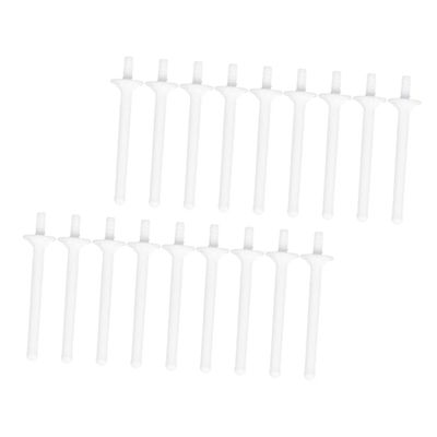 ERINGOGO 60Pcs Disposable Nose Hair Applicator Sticks Plastic Wand for Hair Removal for Nostrils Eyebrows and Sensitive Areas