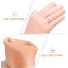DONFAMDS 1Pair Long Moisturizing Gloves for Women Elastic Hand Softening Repairing for Dry Cracked Skin Reusable Washable Hand Protection for Night Use Spa view 3