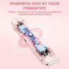 The Ultimate 2 in 1 Body Shaver, 2-in-1 Women's Body Bikini Shaver, IPX7 Waterproof, Wet and Dry Dual Use, Efficient Cleaning Trimmer for Face Lip Chin Leg (1pc Pink) view 4