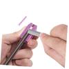 DEARMAMY Makeup Pencil Sharpener Slot 4-Sided Eyebrow Pencil Sharpener Tool for Precision Shaping for Cosmetics Enthusiasts and Professional Makeup Artists view 3