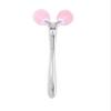 PPENGYYANHODSHIOP 100% Rose Quartz Jade Roller Facial Face-Lift Skin Thin Chin Neck,Silver,1PC view 1