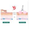 PPENGYYANHODSHIOP 100% Rose Quartz Jade Roller Facial Face-Lift Skin Thin Chin Neck,Silver,1PC view 2