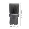 BATHVEVE Comfortable Hair Duster Brush for Neck and Face Cleaning Soft Bristles Durable Design for Hairdressers and Stylists for Removing Hair Clippings and Dust From Ears view 2