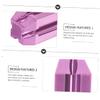 DECHOUS Eyeliner Pencil Sharpener Tool Multifunctional Eyebrow Pencil Sharpening Aid with Styles Compact and Lightweight Cosmetic Supplies for Easy Storage and Travel Rose Pink view 3