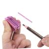 DECHOUS Eyeliner Pencil Sharpener Tool Multifunctional Eyebrow Pencil Sharpening Aid with Styles Compact and Lightweight Cosmetic Supplies for Easy Storage and Travel Rose Pink view 4