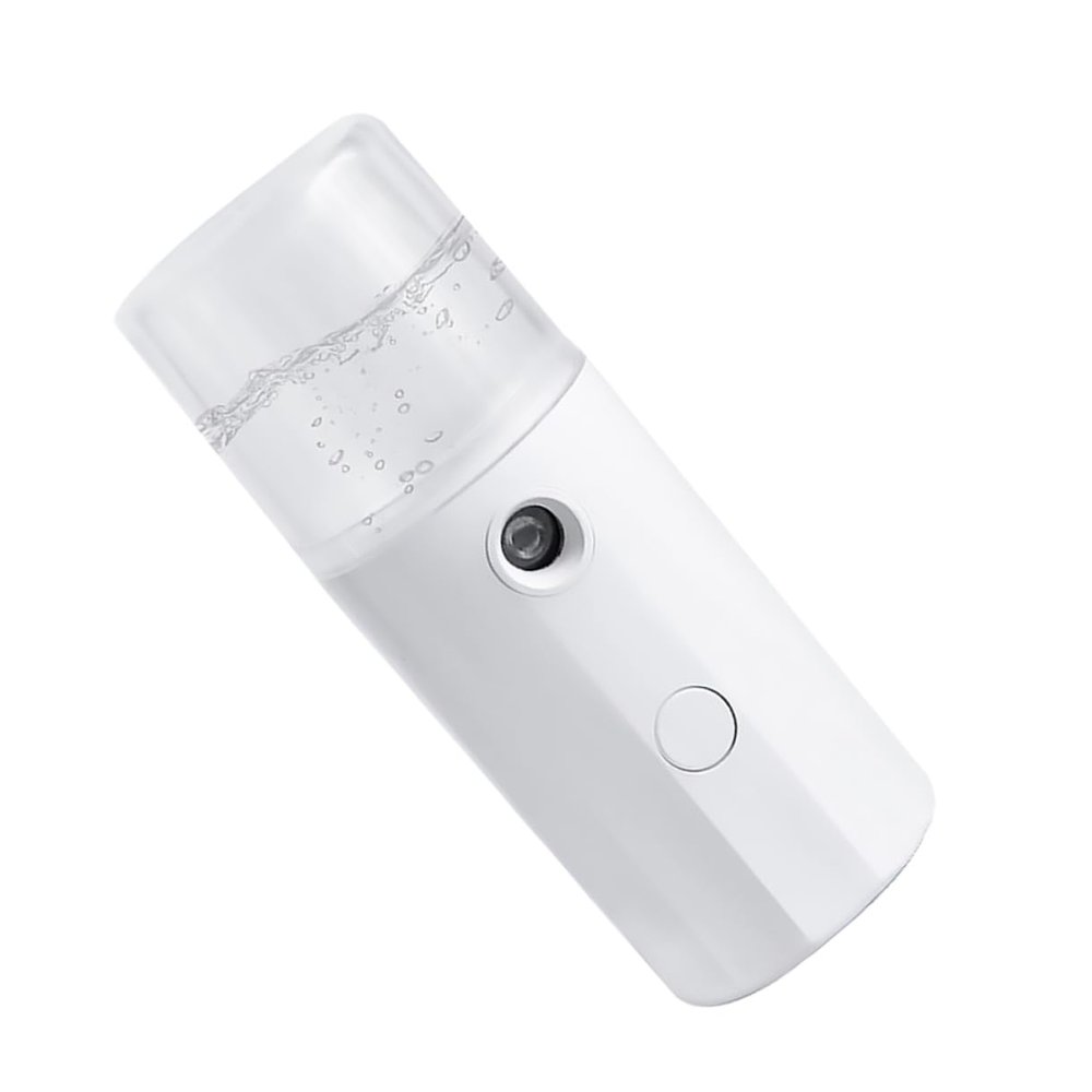BATHVEVE 1Pc Nano Facial Mister Portable USB Rechargeable Skin Moisturizer Capacity for Hydration with Mineral Water Toner Essence Handy Beauty Device for