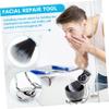 Healeved Professional Shaving Brush and Bowl Kit for Men Iron Alloy Holder Multifunctional Shave Brush Set for Daily Grooming and Facial Care view 4