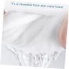 DECHOUS 2Pcs Coral Fleece Compressing Facial Towel for Hot Cold Therapy Soft Mask Towels for Spa Home Use Gentle Face Care Masks for Women view 3
