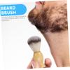 Beaupretty 1Set Stainless Steel Shaving Brush Set with Holder Beard Brush Soap Bowl Portable Grooming Tool for Beard Care for Men view 3