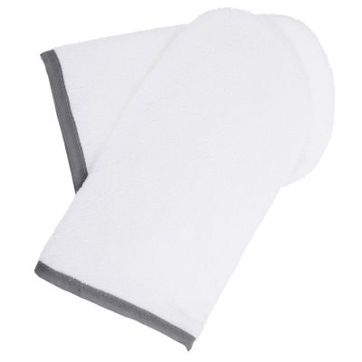 EPIGEIST 1Pair Paraffin Wax Mitts for Hand Treatment Insulated Cloth Gloves with Strap for Moisturizing Care for and Nail