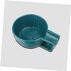 Beatifufu Men Shaving Bowl Lather Bowl for Rich Foaming Deep Design Stable Base Comfortable Grip for Wet Shaving Elegant Blue Color view 2