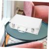 BAZEITFLOW Portable Aluminum Alloy Storage Box Multi Functional Medicine Cosmetic Carrying Case with Handle for Home School Garage More Durable Sturdy Emergency Kit Box view 4