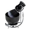 EXQUIMEUBLE Men's Shaving Kit 1 Set Shave Brush and Bowl Iron Alloy Stand for Facial Grooming Multi-Functional Shaving Accessories for Home and Travel view 1