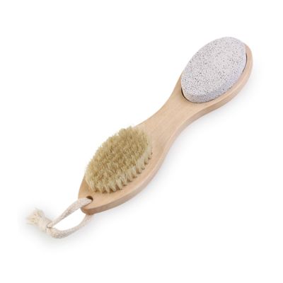 DECHOUS Exfoliating Pumice Stone Nail Brush Reducer for Spa Pedicure Soft Brush for Clean Nails for Dry Skin Removal