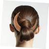 DECHOUS Wooden Fork for Women  2-Piece Bun Hair Stick Set Elegant Updo Hair Accessories view 3