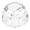 Crystal Nail Liquid Bowl with Lid, Glass Mixing Cup for Manicure view 1