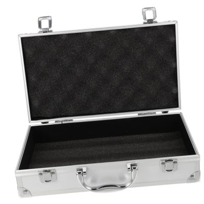 TEHAUX Aluminum Tool Box Lock Multifunctional Portable Medicine Case Hard Storage Box for Tools and Makeup 1-Piece Heavy-Duty Organizer