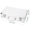 TEHAUX Aluminum Tool Box Lock Multifunctional Portable Medicine Case Hard Storage Box for Tools and Makeup 1-Piece Heavy-Duty Organizer view 2