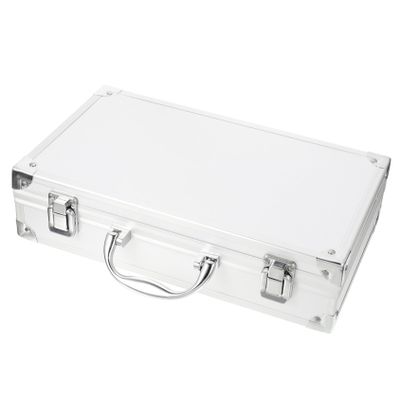 Outanaya Aluminum Alloy Tool Box Lock Multi-Purpose Storage Case for Medical and Outdoor Use Large Capacity Portable Carrying Suitcase for First Aid and Tools