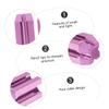 OUNONA Eyebrow Pencil Sharpening Tool Sided Sharpener for Flat Tip and Tapered Pencils Portable Makeup Accessory for Durable and Lightweight Design for Precision Trimming view 3
