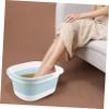 VICASKY Foldable Foot Soaking Basin Multi-Use Household Foot Bath Bucket Handle for Home and Boys and Girls view 2