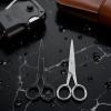 VICASKY 2Pcs Facial Hair Small Grooming Scissors For Men Women Multi-functional Eyebrow, Nose Hair, Mustache, Beard, Eyelashes, Ear Trimming Kit Care Accessory Random Colors view 3